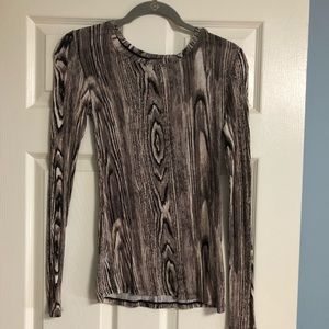 BCBG MaxAria Sheer Top